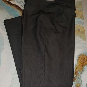 Striped lined dress pants.